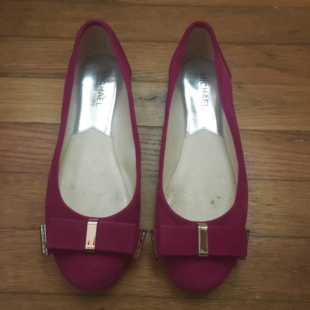Michael Kors Bow Flats